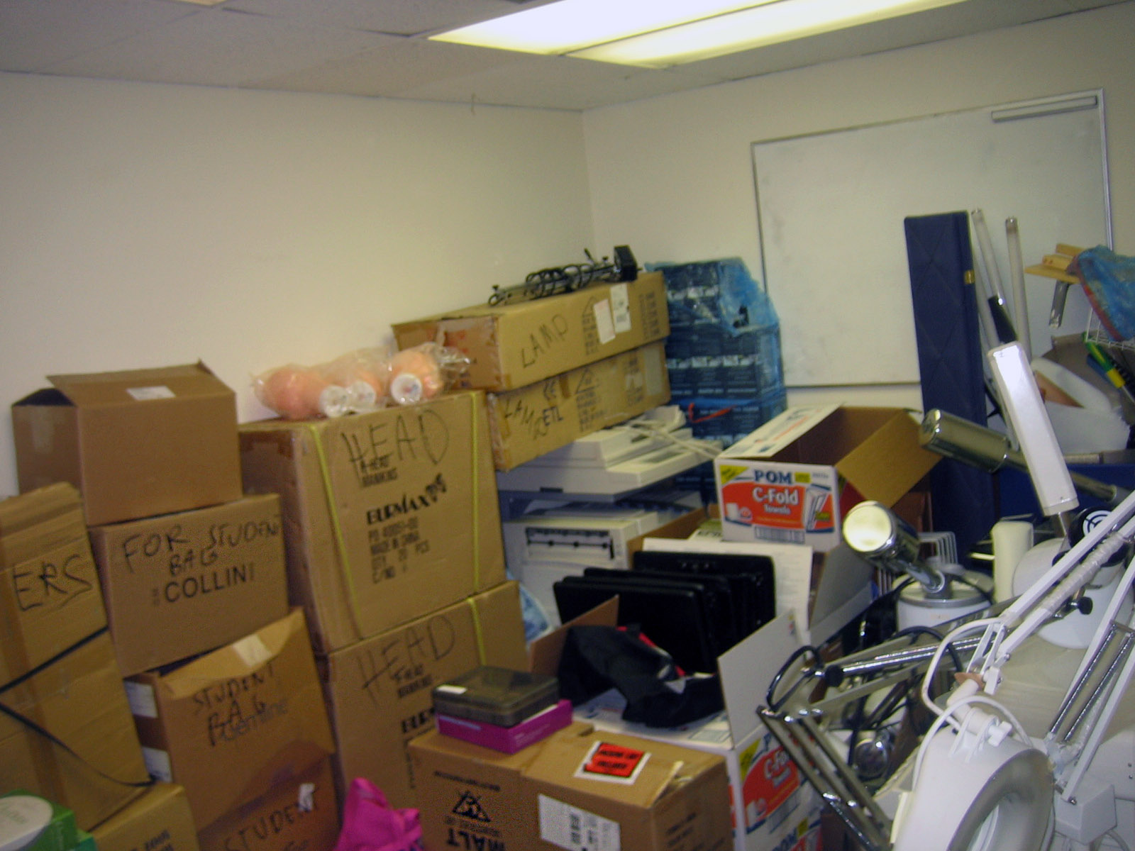 IMG_0058 edit Boxes and office supplies in storage